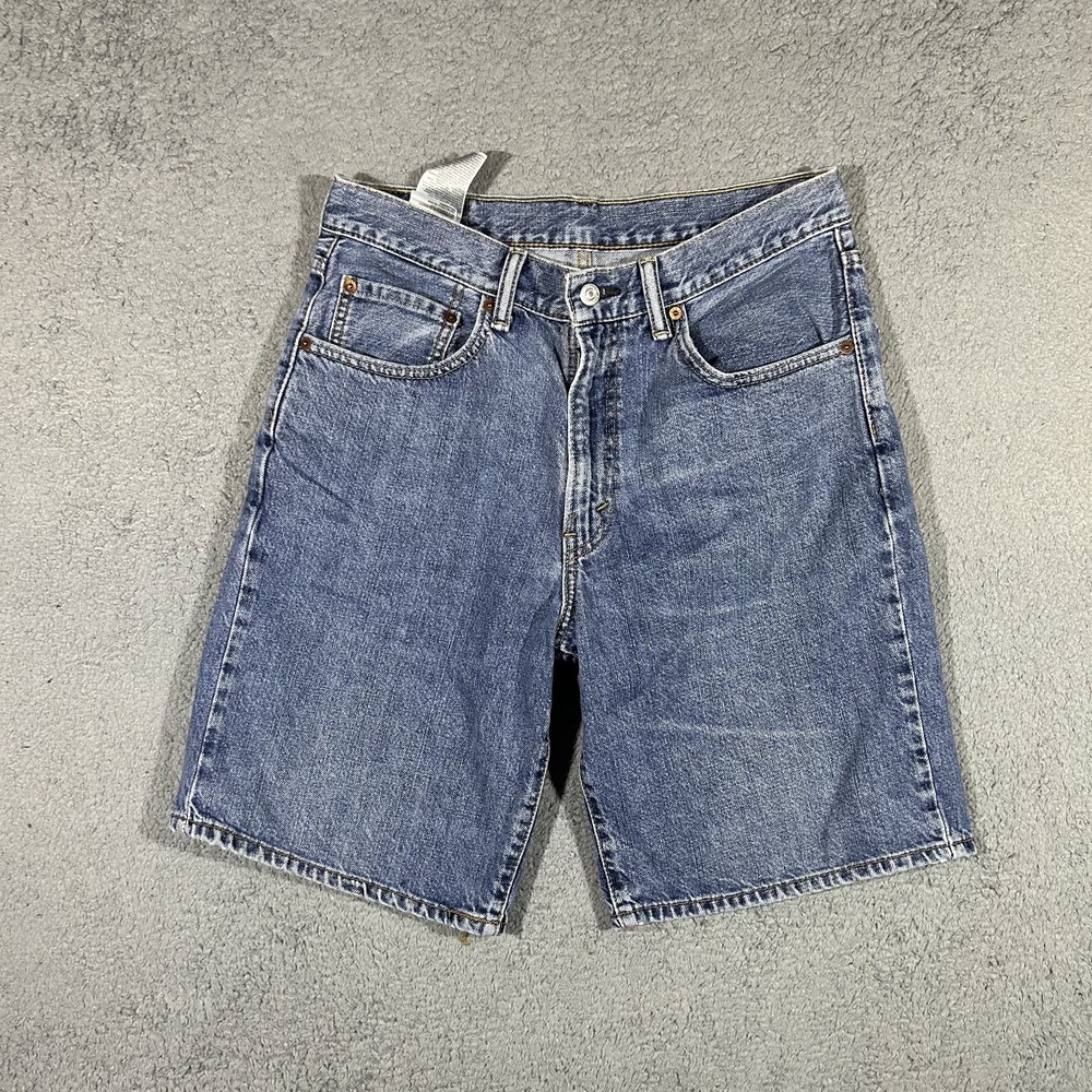 Levi's 550 Men's 32 Relaxed Fit Blue Denim Jean Shorts Jorts Classic #3678